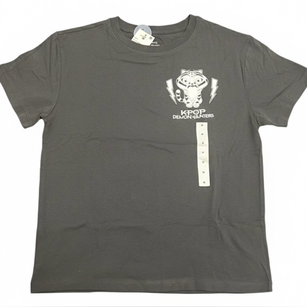 NWT K-Pop Demon Hunters "DERPY" Graphic T-Shirt Kids